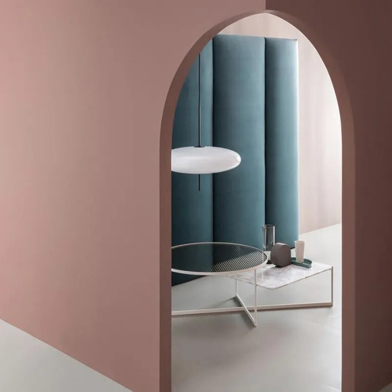 Quor Nordic Modern Oval Single Pendant Light - Lamp Copper