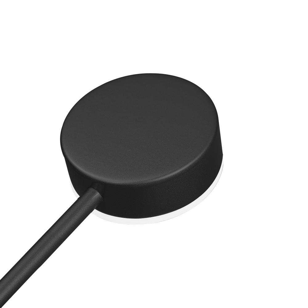 Gloruvya Contemporary Black LED Metal Wall Light - Lamp Copper