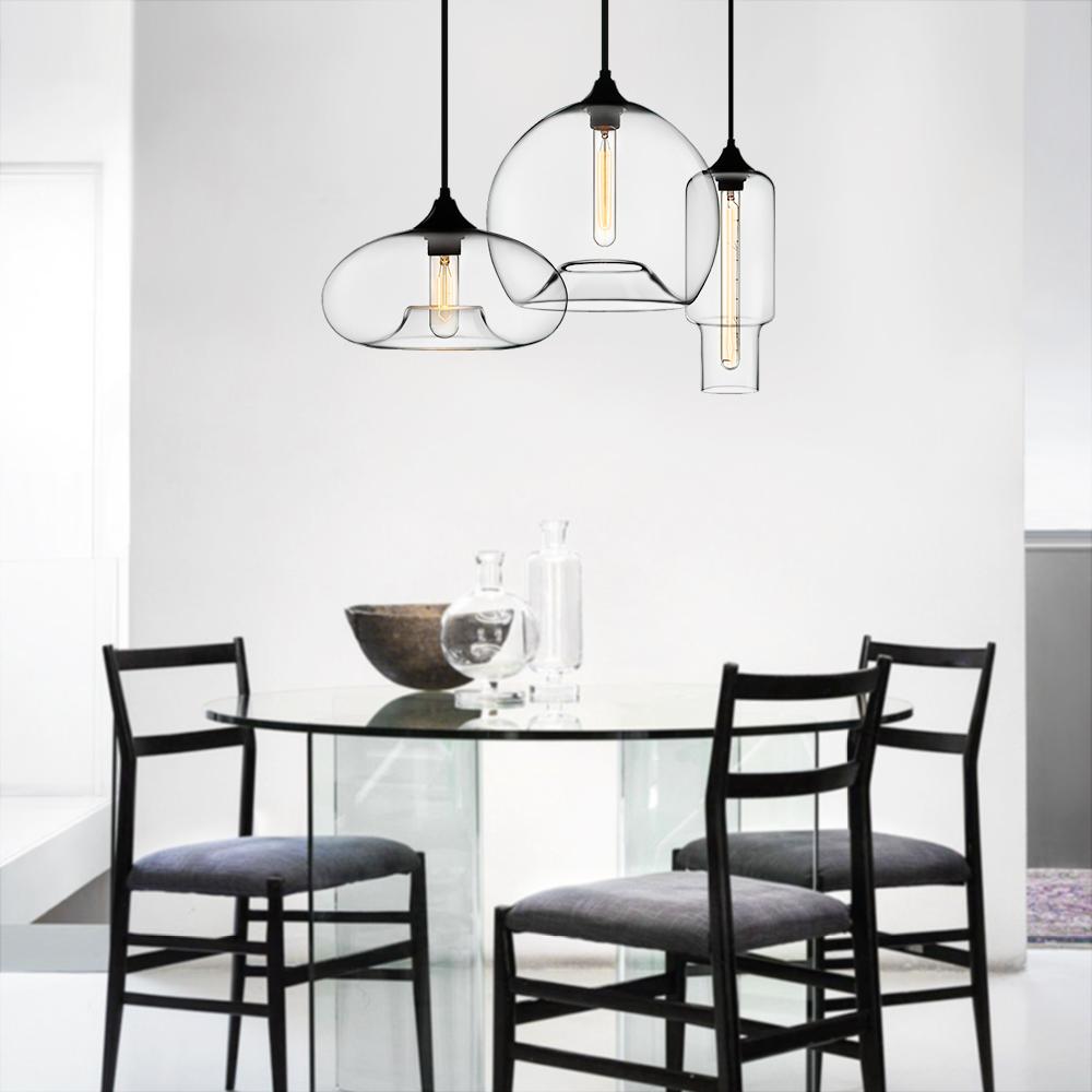 Mjolkulix Linear Glass Pendant Light - Lamp Copper