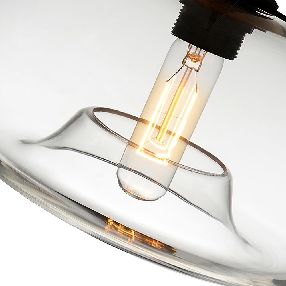 Mjolkulix Linear Glass Pendant Light - Lamp Copper