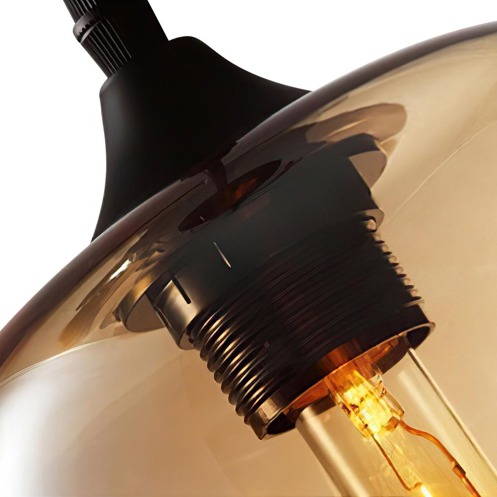 Mjolkulix Linear Glass Pendant Light - Lamp Copper