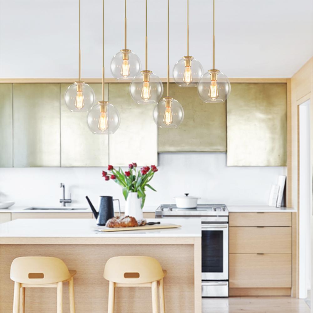 Zorunn Modern Metal Pendant Light - Lamp Copper