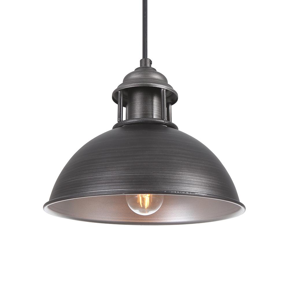 Vesino Industrial Metal Dome Pendant Light - Lamp Copper
