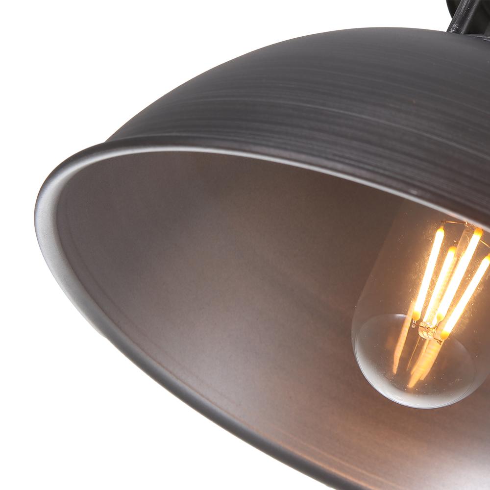 Vesino Industrial Metal Dome Pendant Light - Lamp Copper