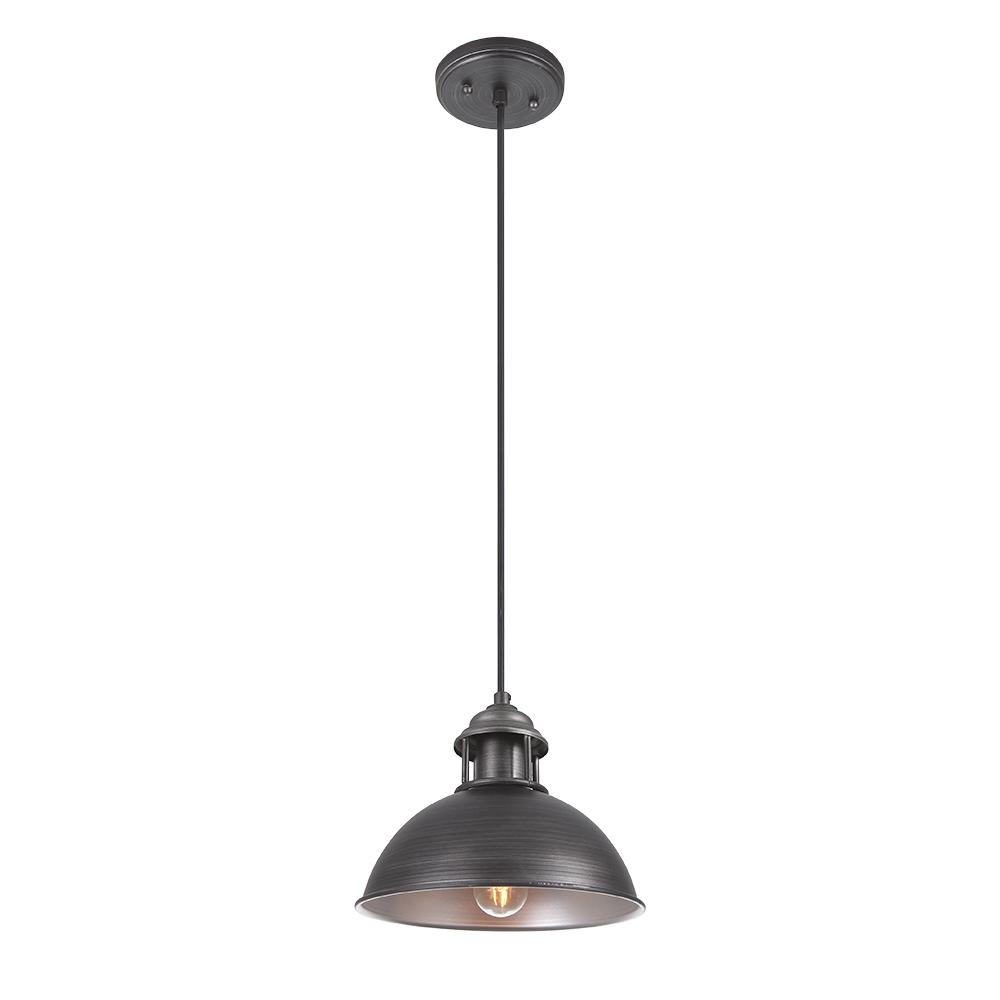 Vesino Industrial Metal Dome Pendant Light - Lamp Copper
