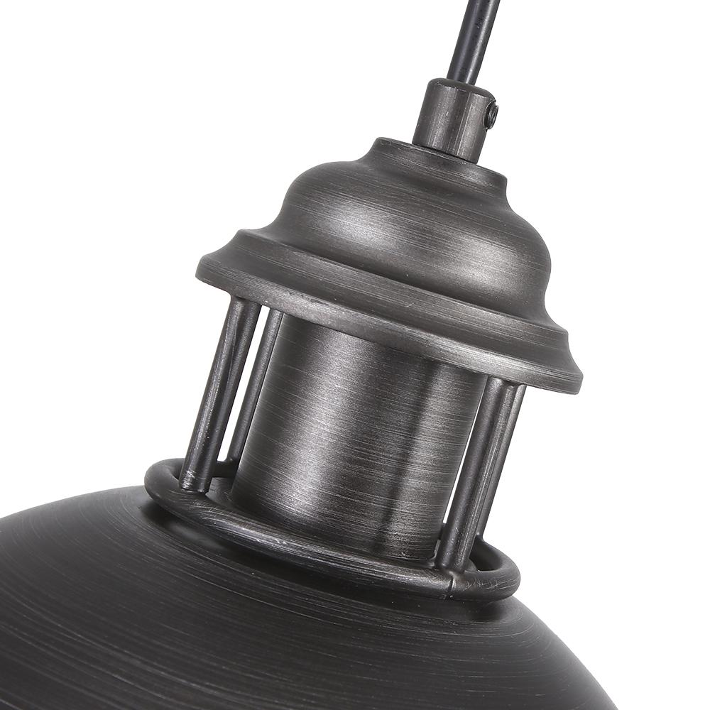 Vesino Industrial Metal Dome Pendant Light - Lamp Copper