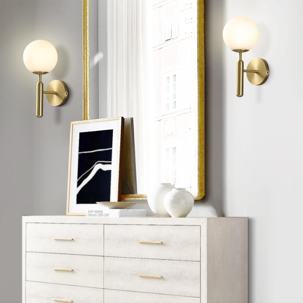 Yrari Mid-century Metal Wall Sconce - Lamp Copper