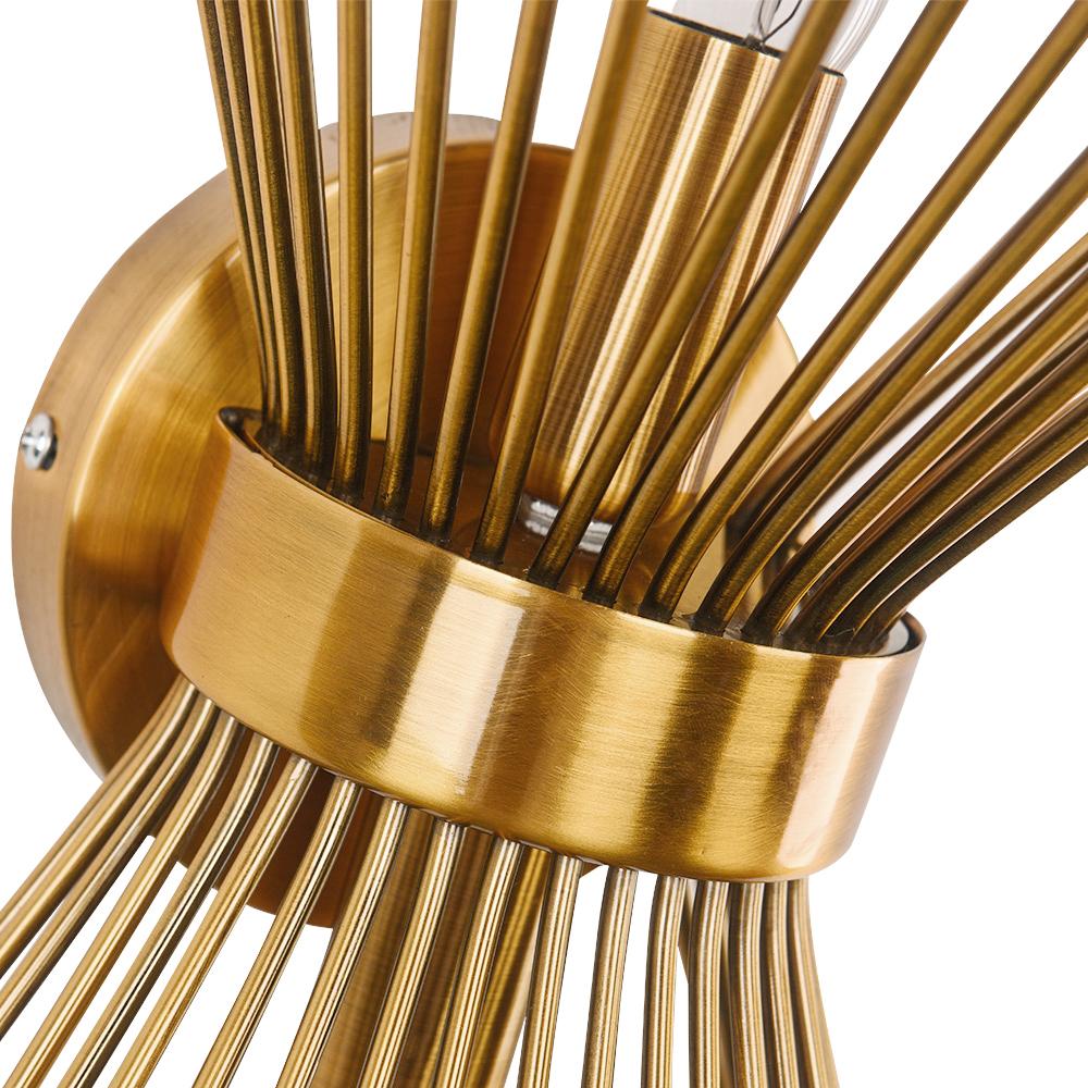 Blink Mid-century Modern Metal Wall Sconce - Lamp Copper