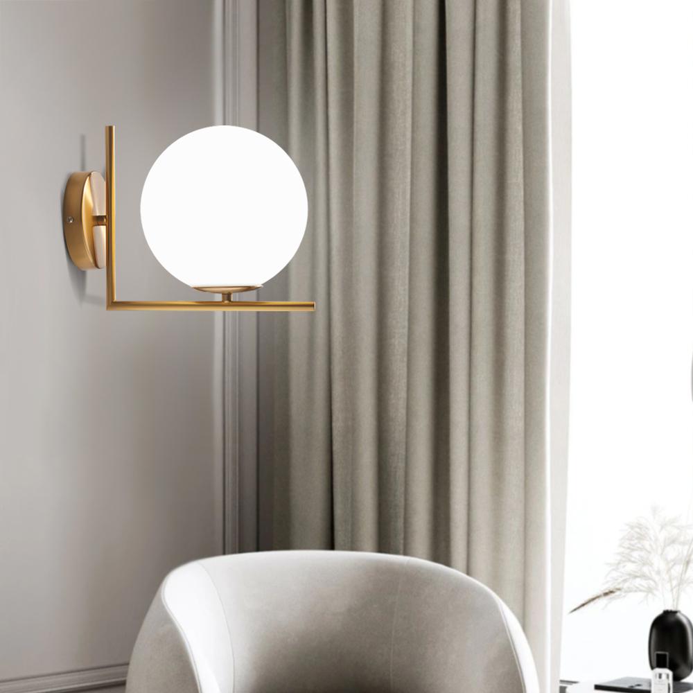 Xanthic Modern Mid-Century Metal Wall Sconce - Lamp Copper