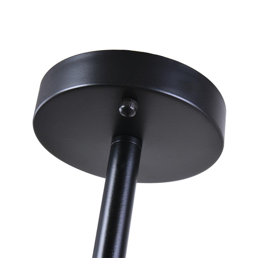 Xyla Modern Mid-Century Sputnik Metal Semi Flush Light - Lamp Copper