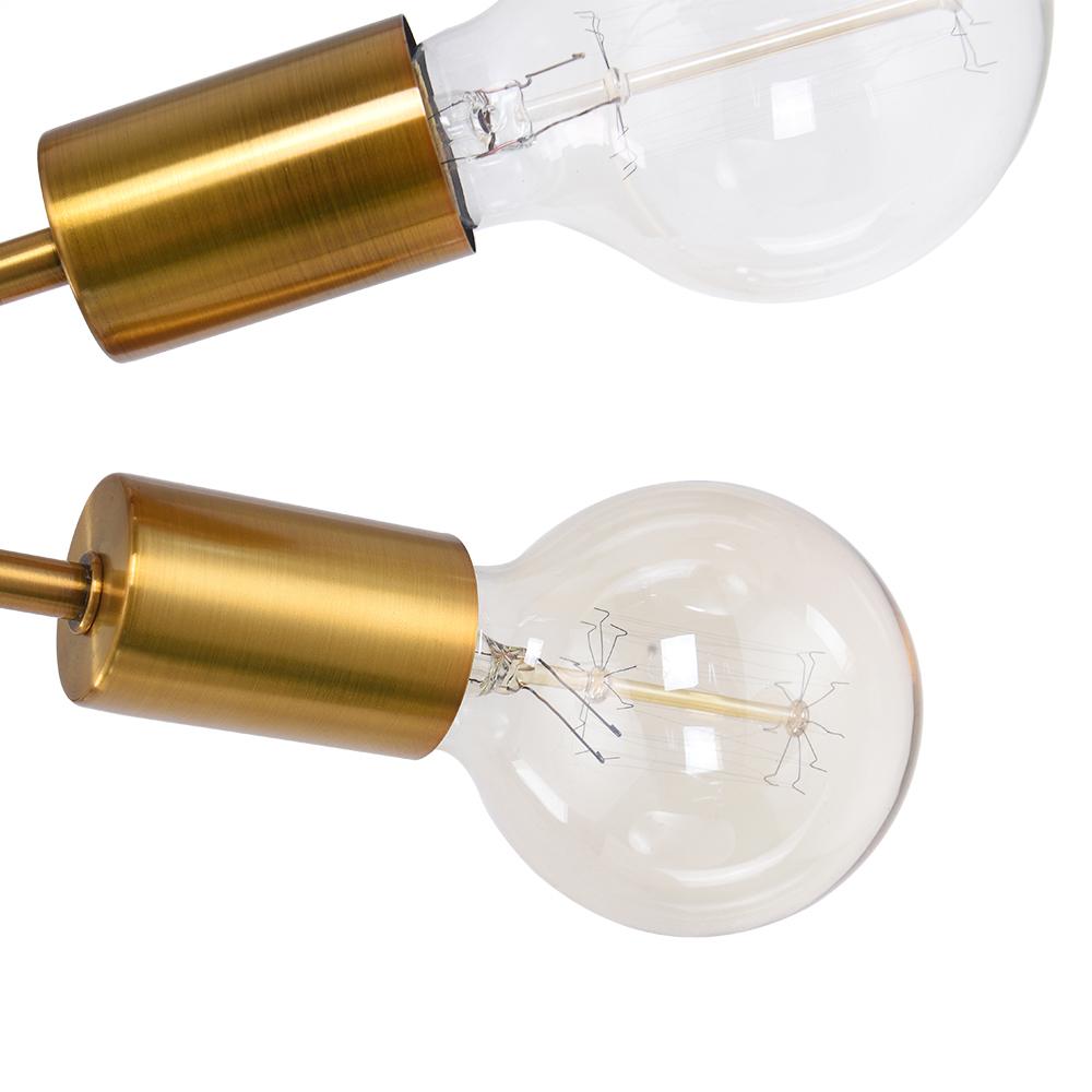 Varde Modern Sputnik Metal Chandelier - Lamp Copper