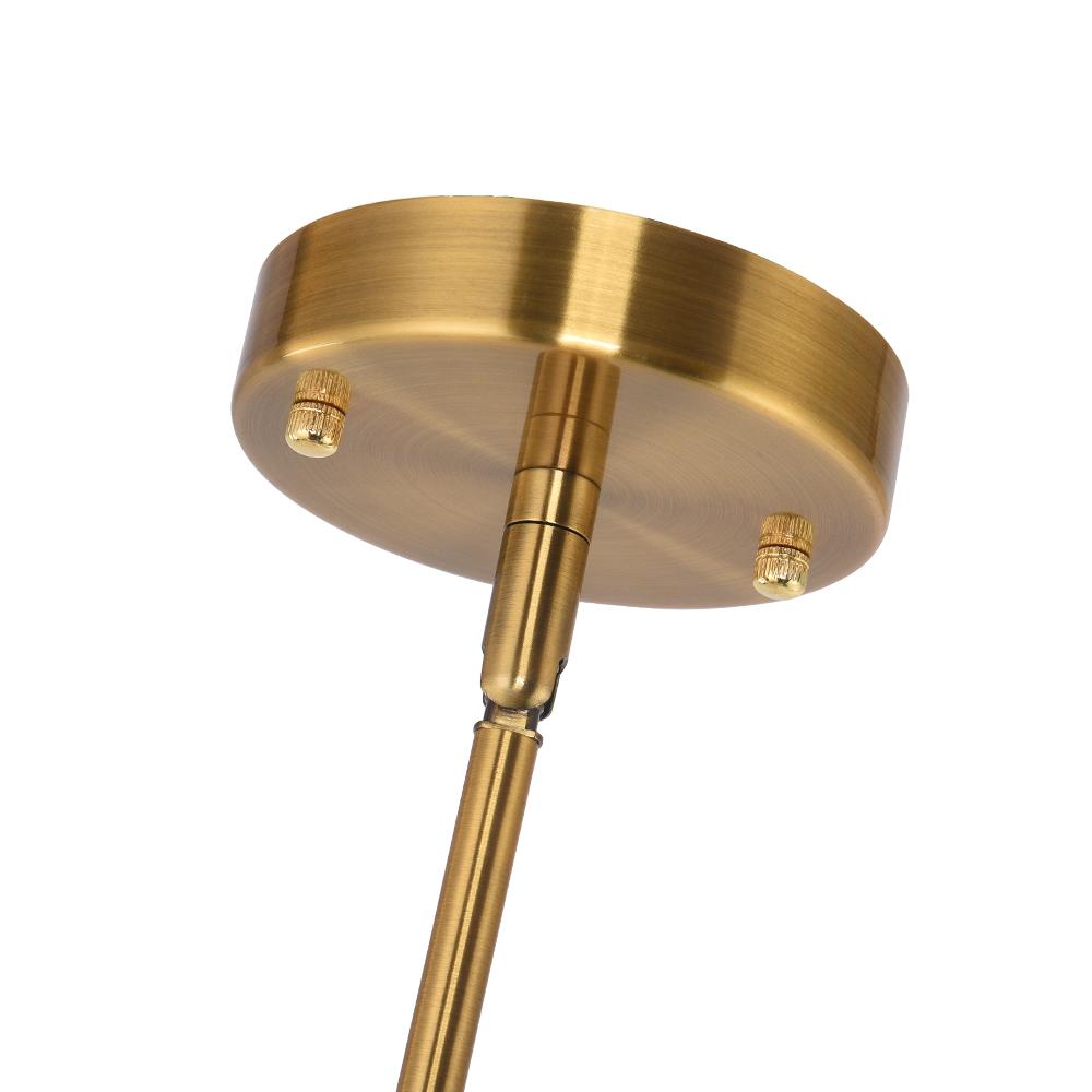 Varde Modern Sputnik Metal Chandelier - Lamp Copper