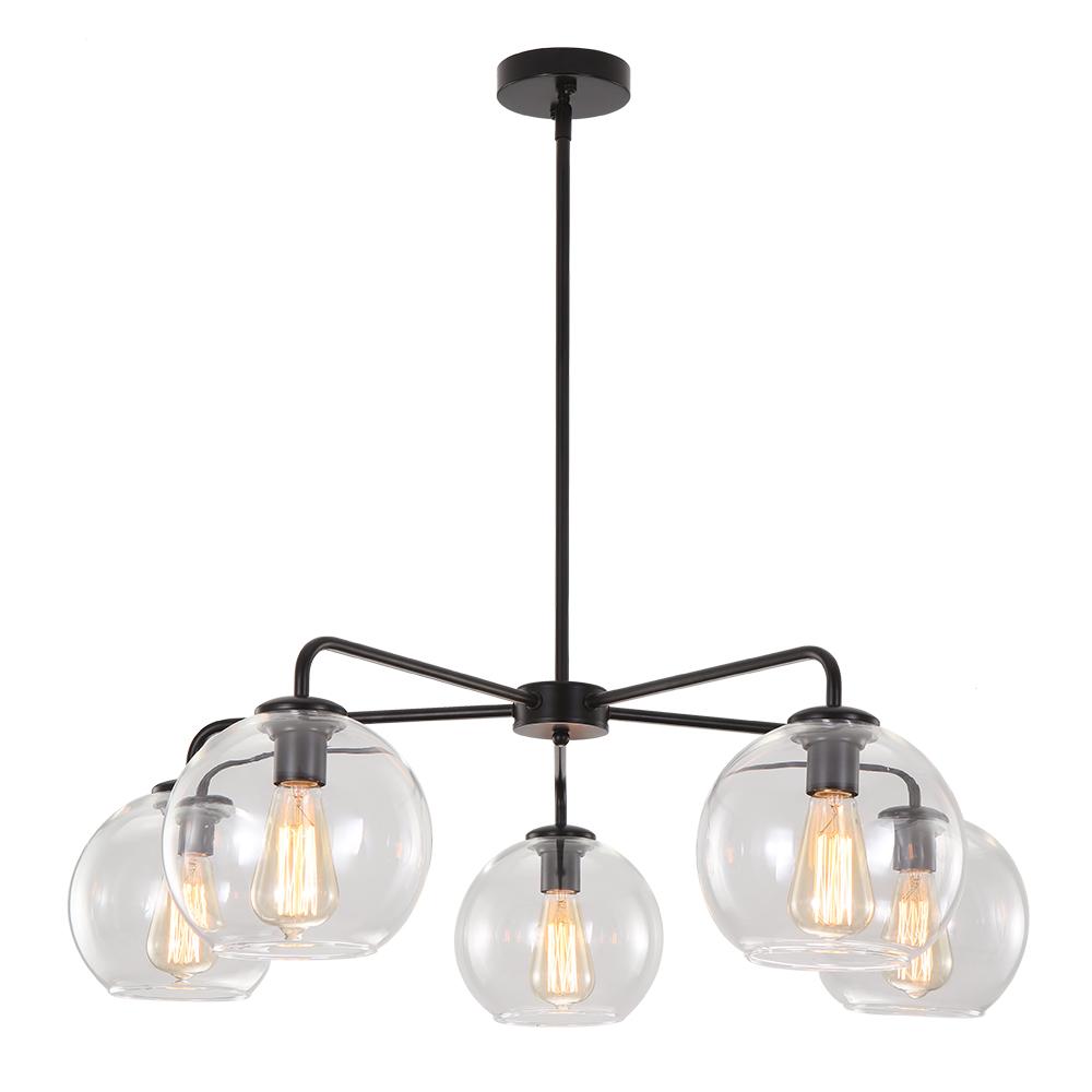 Sifuli Modern Glass Chandelier - Lamp Copper