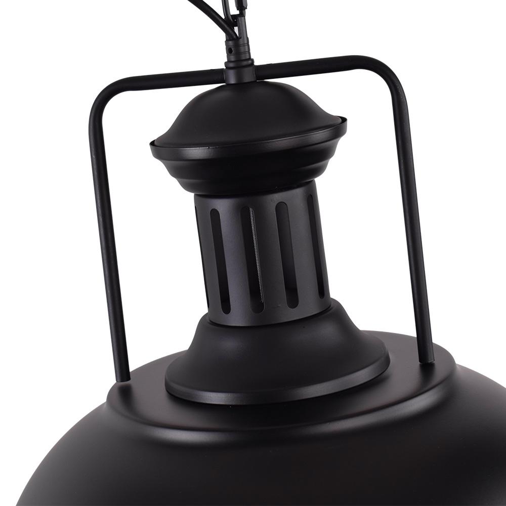 Ulven Industrial Metal Dome Pendant Light - Lamp Copper