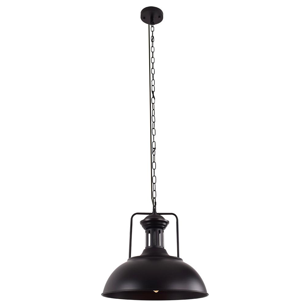 Ulven Industrial Metal Dome Pendant Light - Lamp Copper