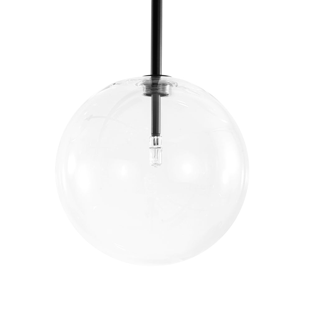Himinuvux Sputnik Globe Bubble Linear Glass Chandelier - Lamp Copper