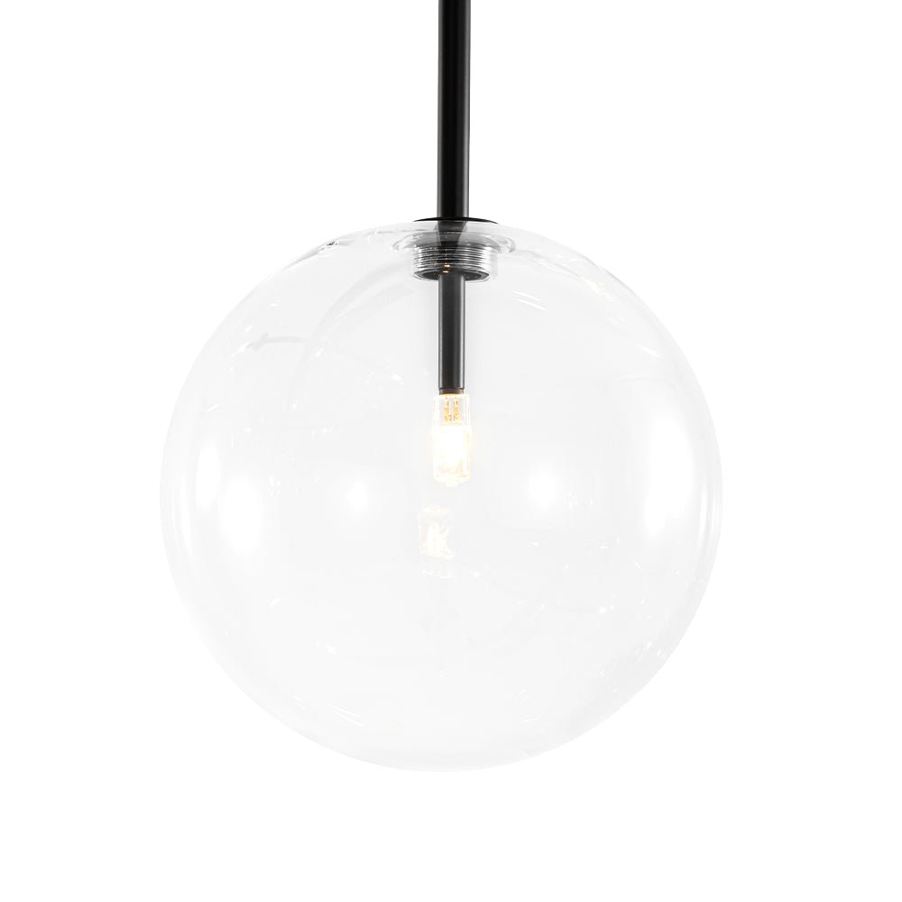 Himinuvux Sputnik Globe Bubble Linear Glass Chandelier - Lamp Copper