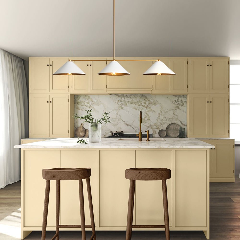 Rauduvix Black Cone Shade Metal Pendant - Lamp Copper