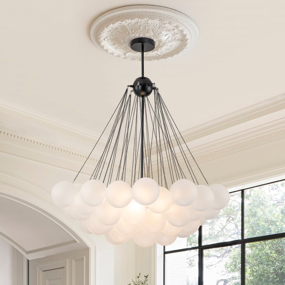 Ljomuli Individual Creativity Glass Chandelier - Lamp Copper