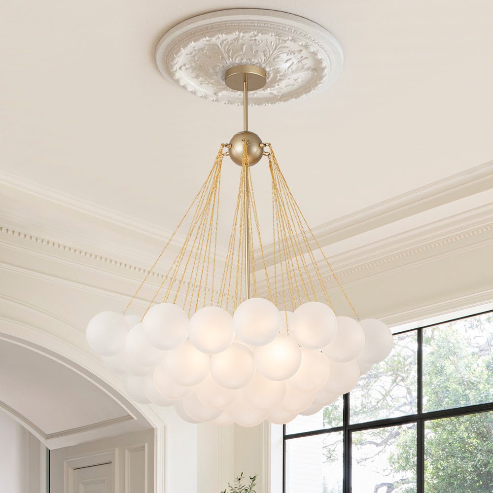 Ljomuli Individual Creativity Glass Chandelier - Lamp Copper