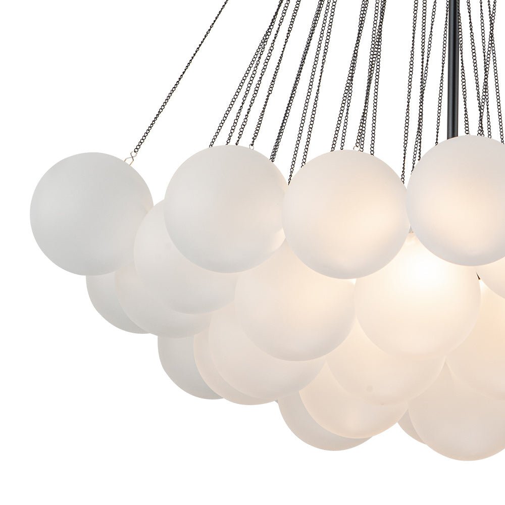 Ljomuli Individual Creativity Glass Chandelier - Lamp Copper
