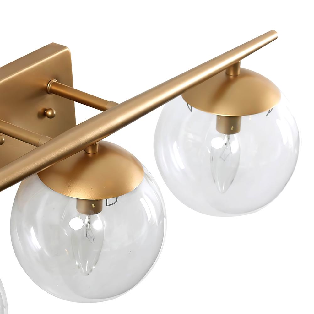 Tindur Globe Modern Metal Vanity Wall Light - Lamp Copper