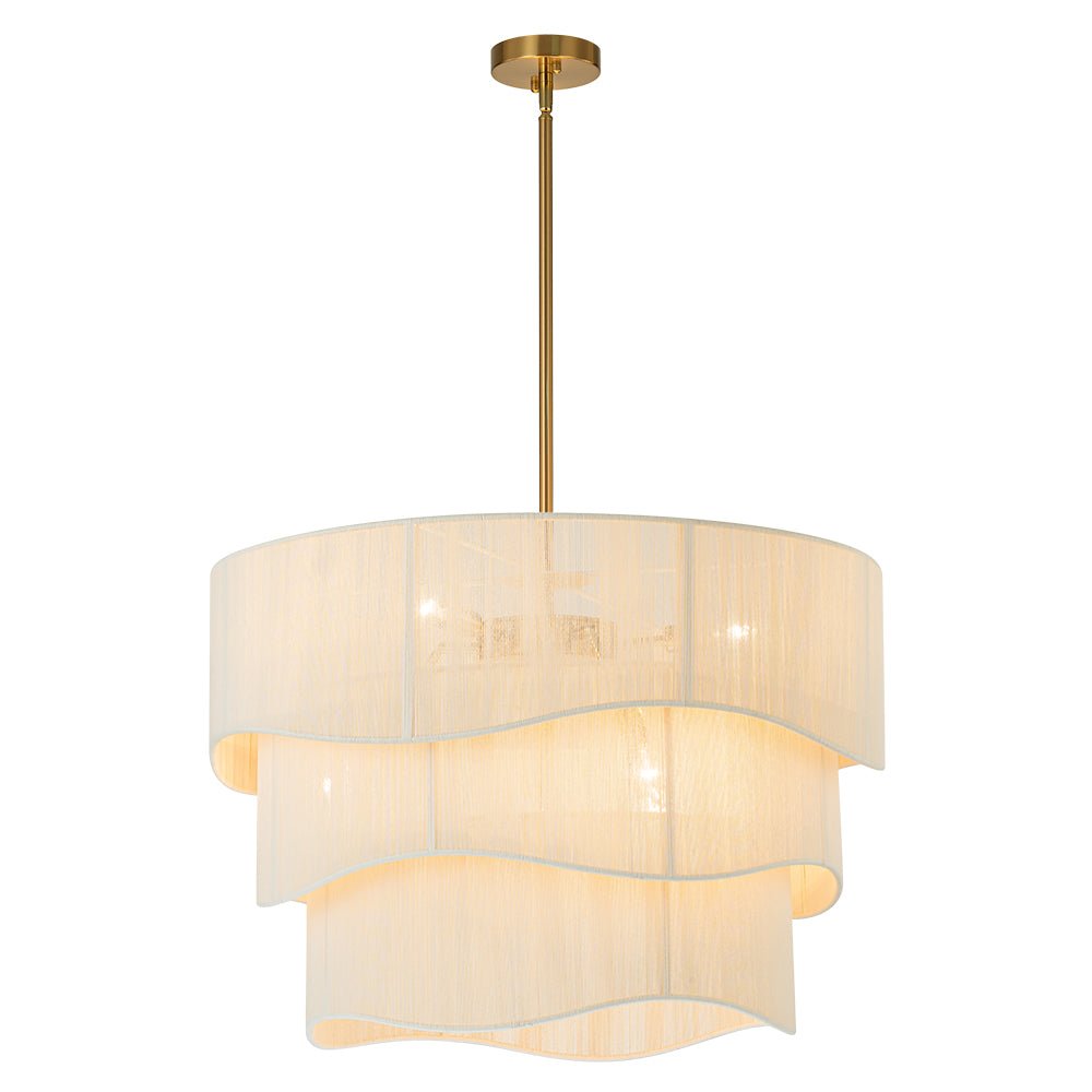 Lustia Traditional Metal Thread Pendant Light - Lamp Copper