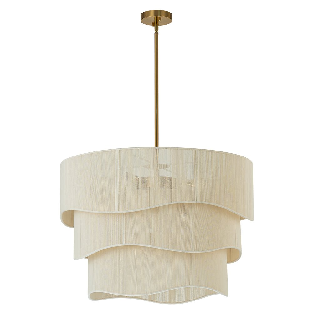 Lustia Traditional Metal Thread Pendant Light - Lamp Copper