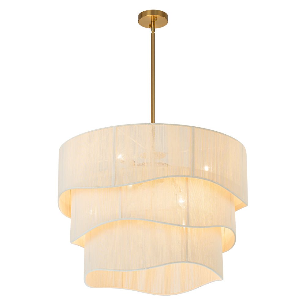 Lustia Traditional Metal Thread Pendant Light - Lamp Copper