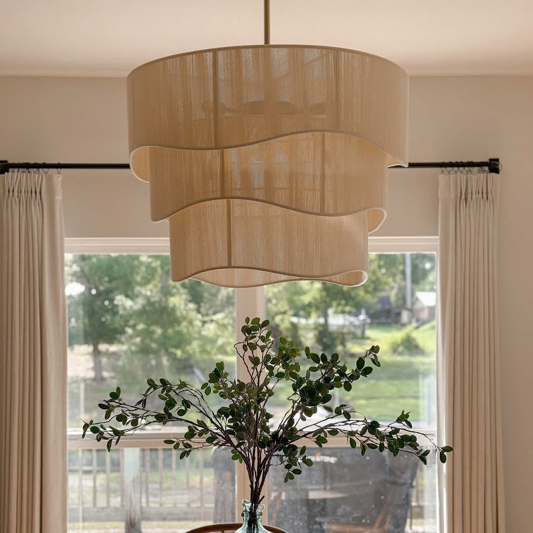 Lustia Traditional Metal Thread Pendant Light - Lamp Copper
