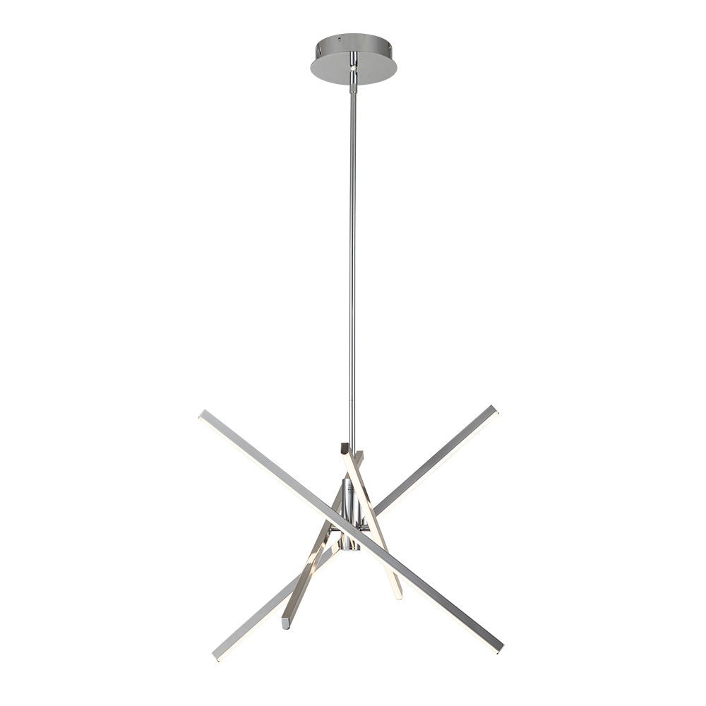 Sifulix LED Minimalist Sputnik Metal Chandelier - Lamp Copper