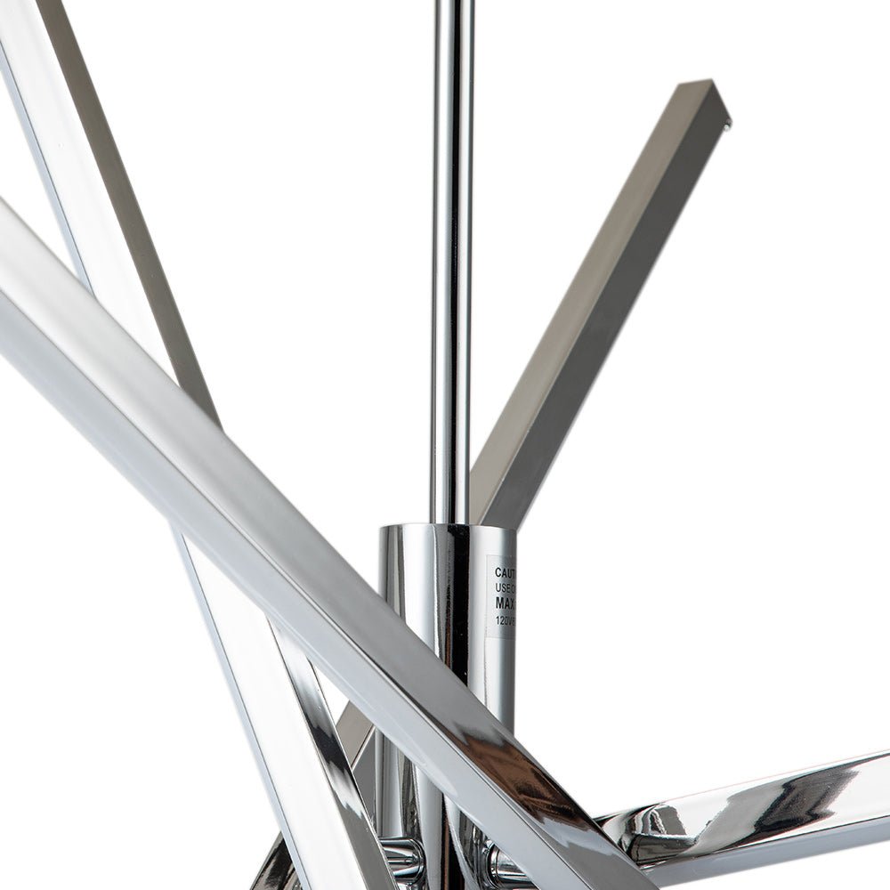 Sifulix LED Minimalist Sputnik Metal Chandelier - Lamp Copper