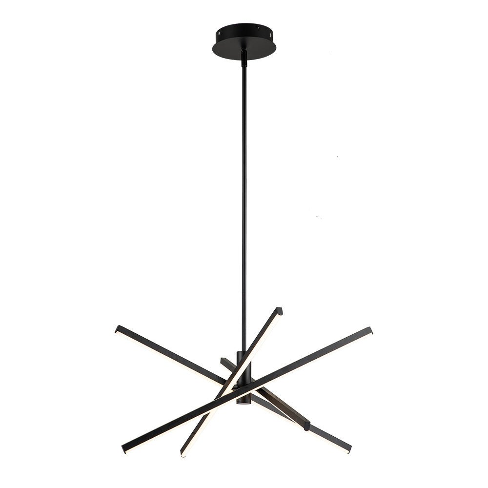 Sifulix LED Minimalist Sputnik Metal Chandelier - Lamp Copper