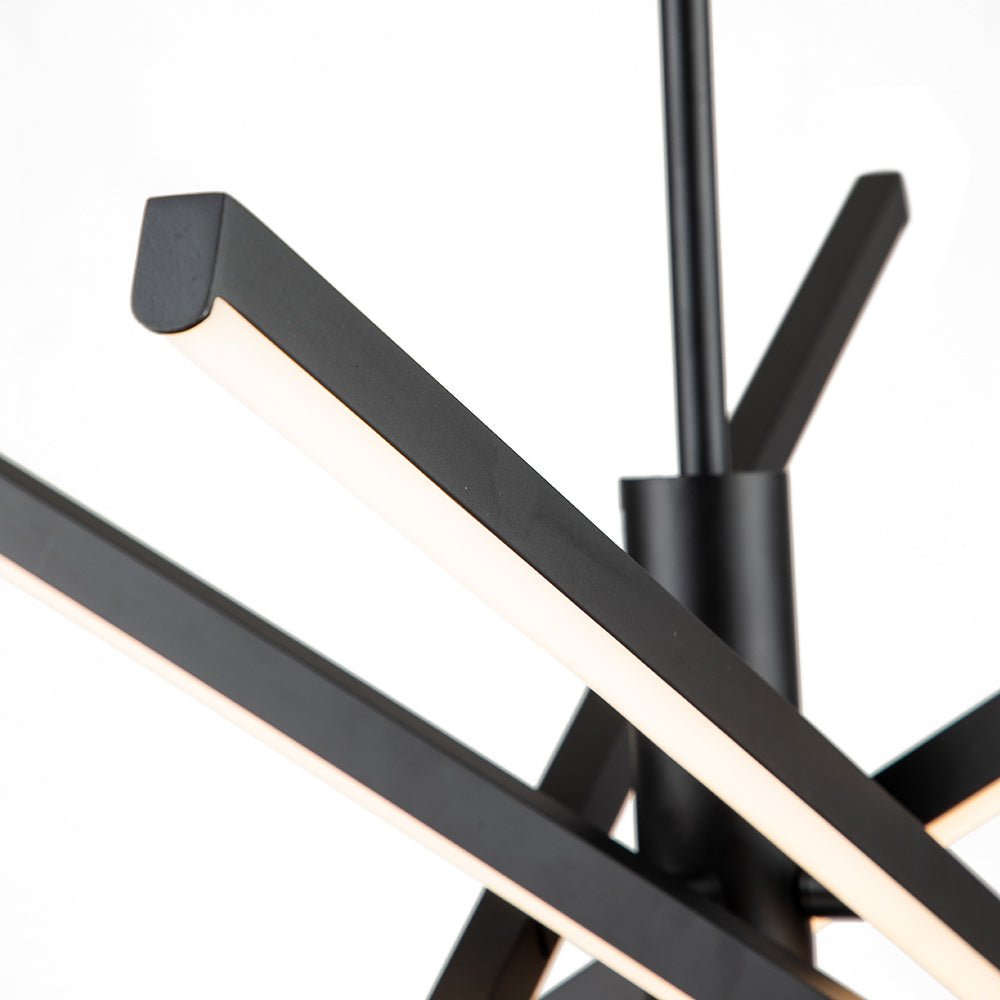 Sifulix LED Minimalist Sputnik Metal Chandelier - Lamp Copper