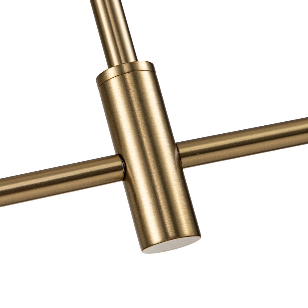 Xenuli Minimalist Opal Glass Pendant Light - Lamp Copper