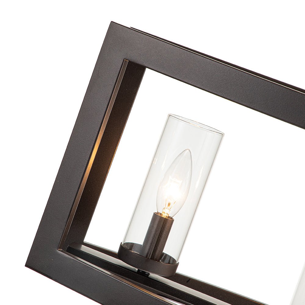 Astala Industrial Metal Chandelier - Lamp Copper