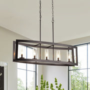 Astala Industrial Metal Chandelier - Lamp Copper