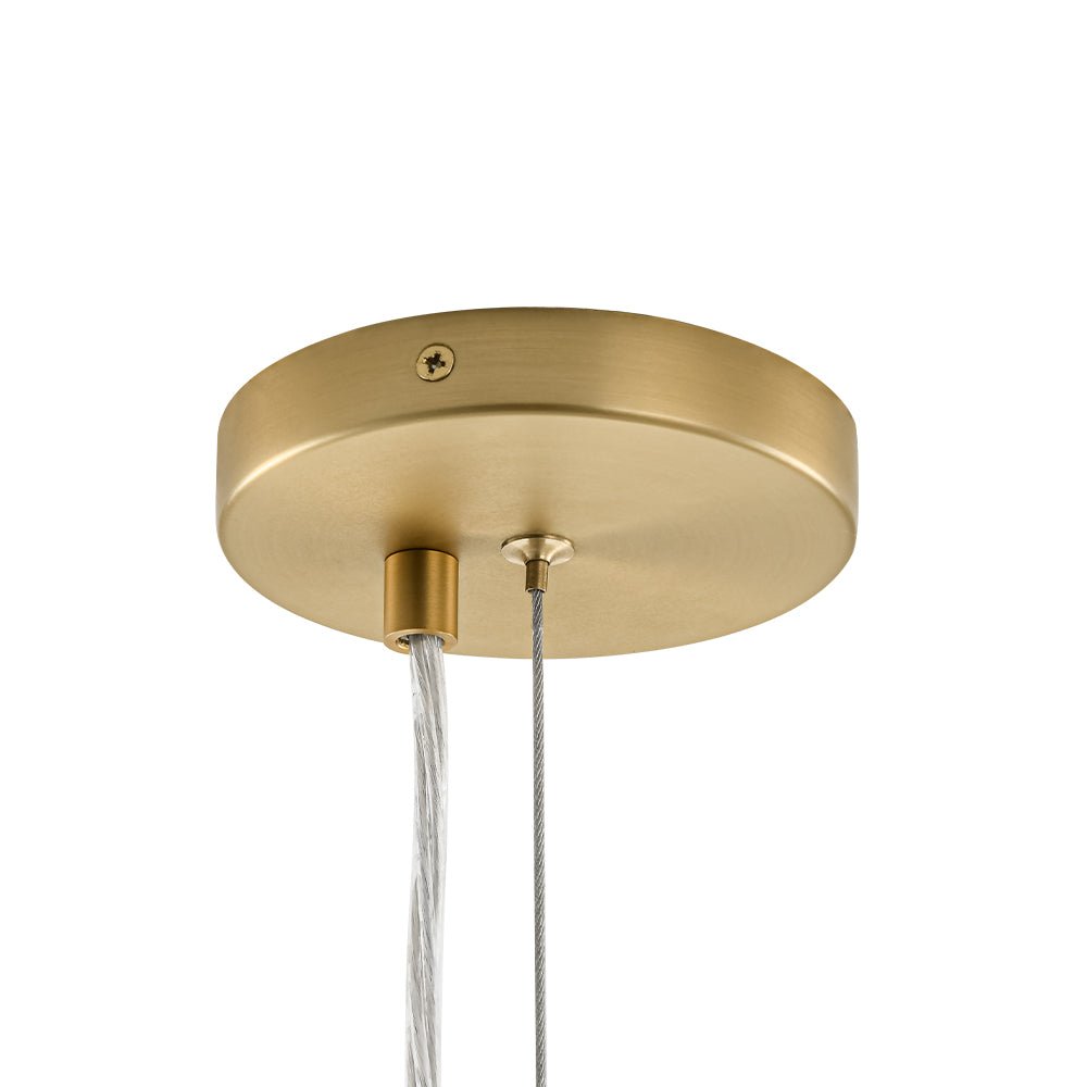 Fljotun Individual Creativity Glass Sphere Chandelier - Lamp Copper