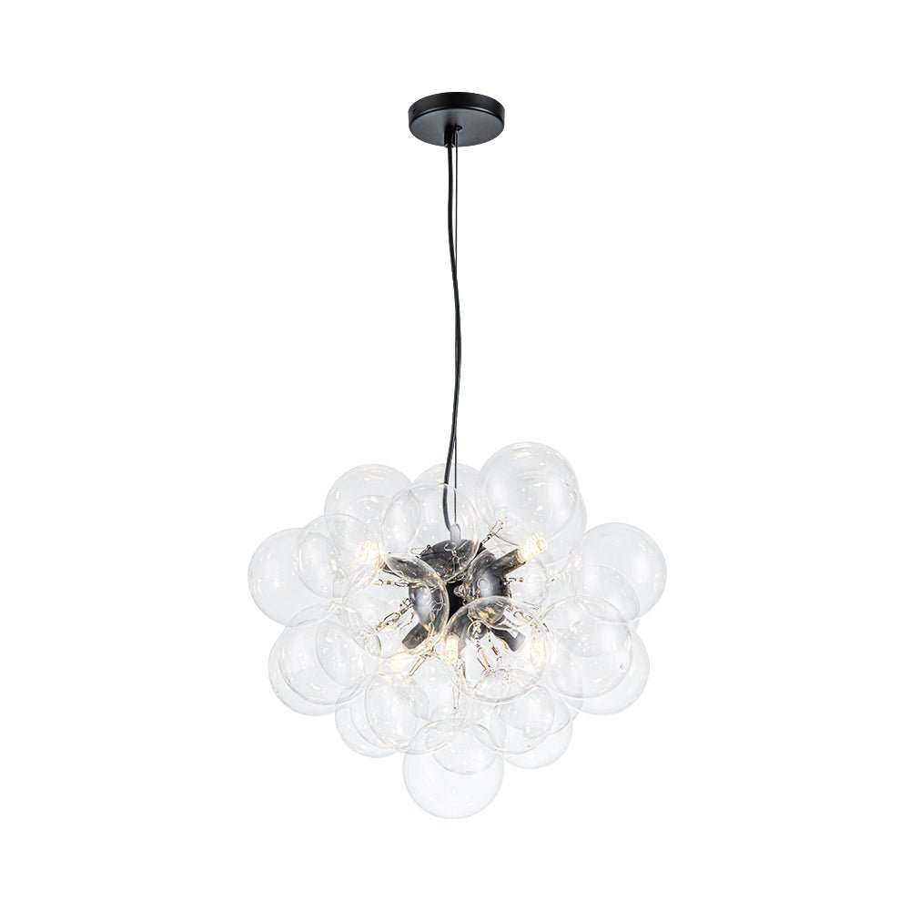 Fljotun Individual Creativity Glass Sphere Chandelier - Lamp Copper