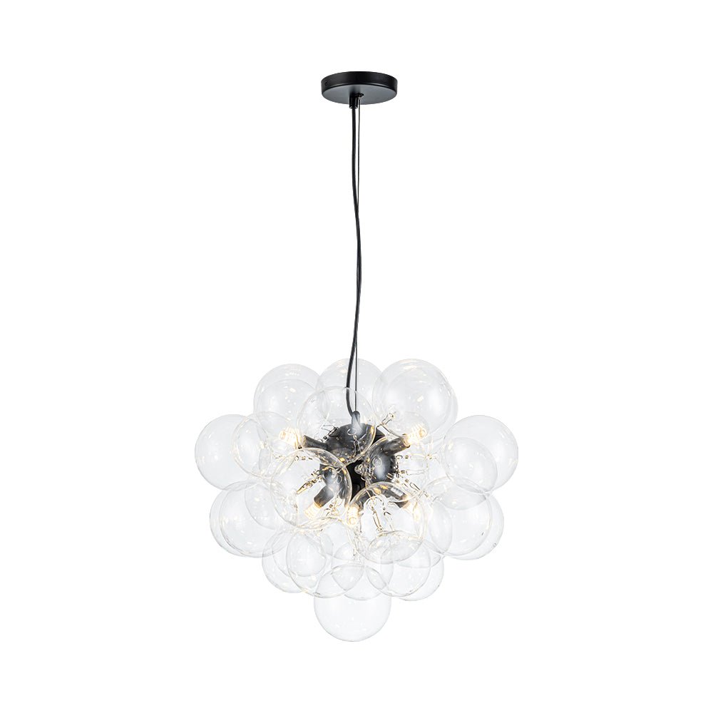 Fljotun Individual Creativity Glass Sphere Chandelier - Lamp Copper