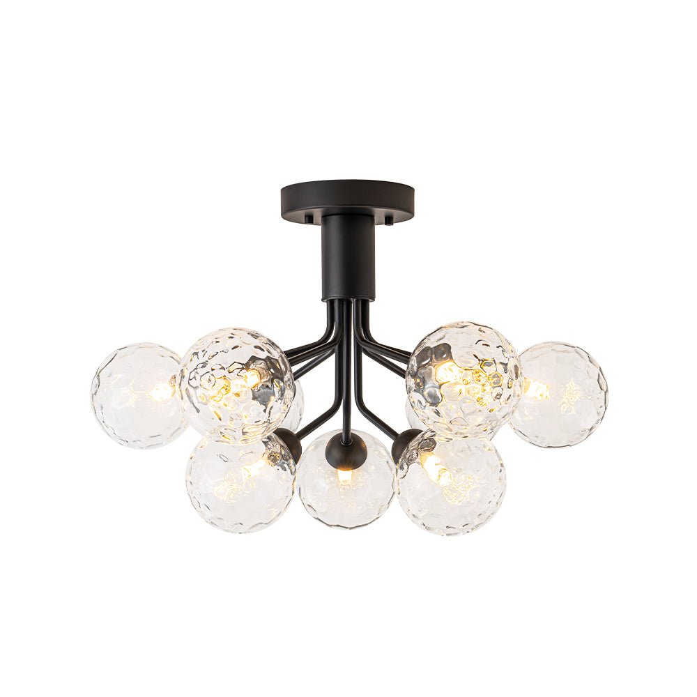 Waegnend Bloom Water Tiered Sputnik Glass Ceiling Light - Lamp Copper