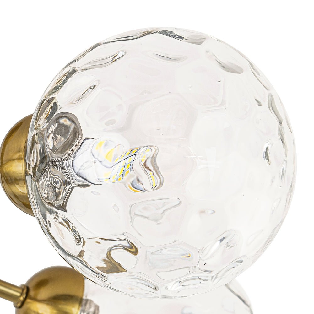 Waegnend Bloom Water Tiered Sputnik Glass Ceiling Light - Lamp Copper