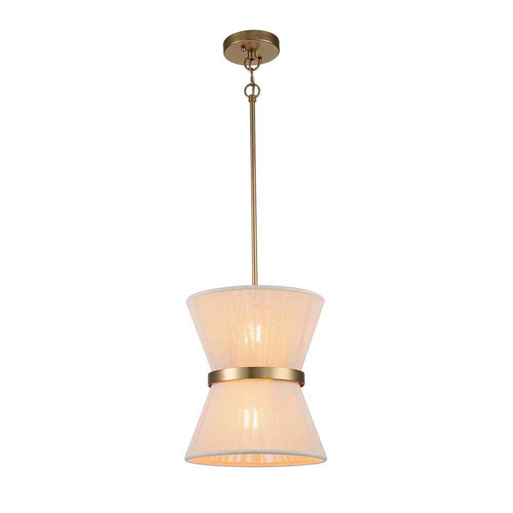 Valina Modern Metal Rope Pendant Light - Lamp Copper