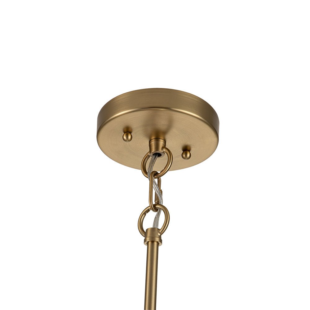Valina Modern Metal Rope Pendant Light - Lamp Copper