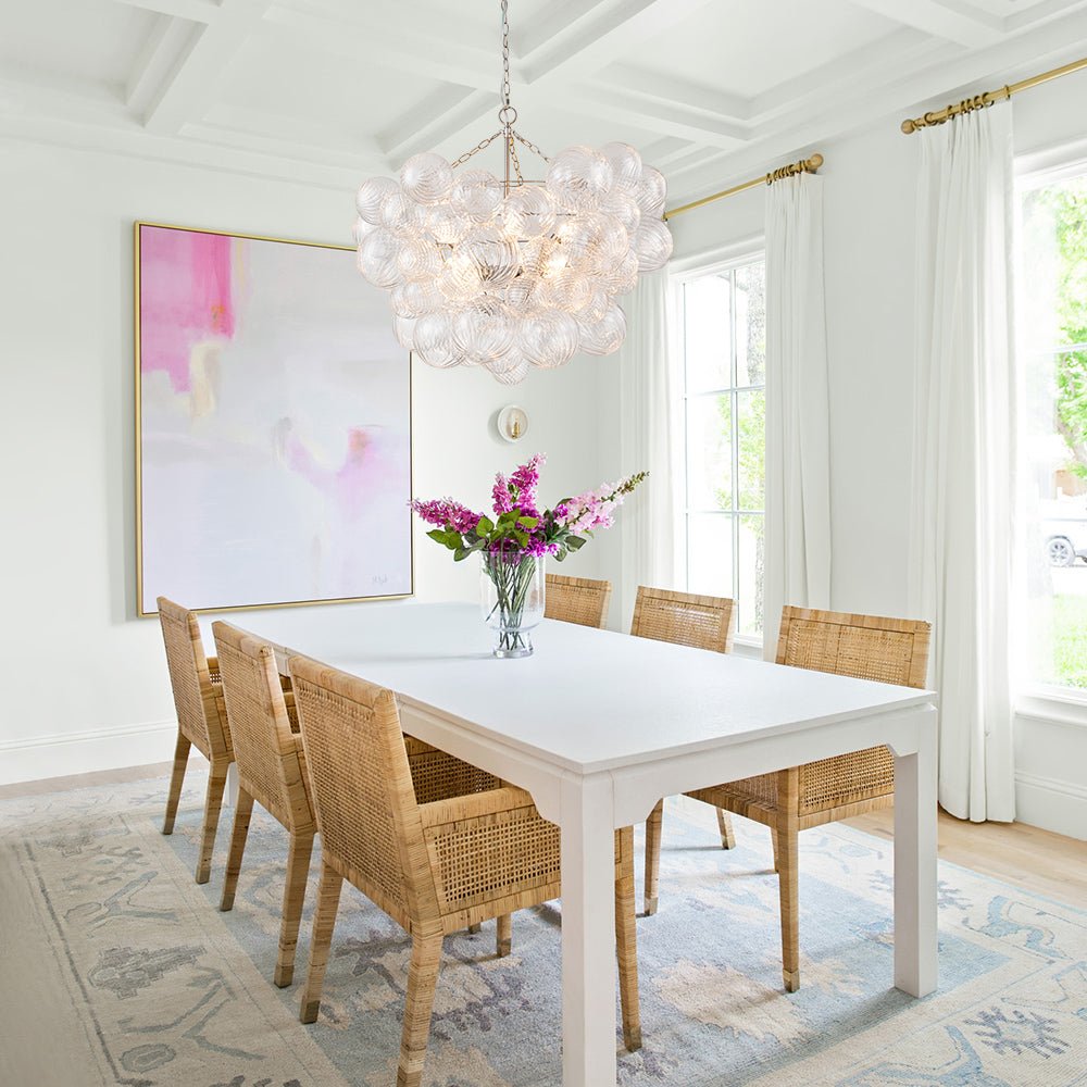 Stellia Bubble Art Brass Chandelier - Lamp Copper