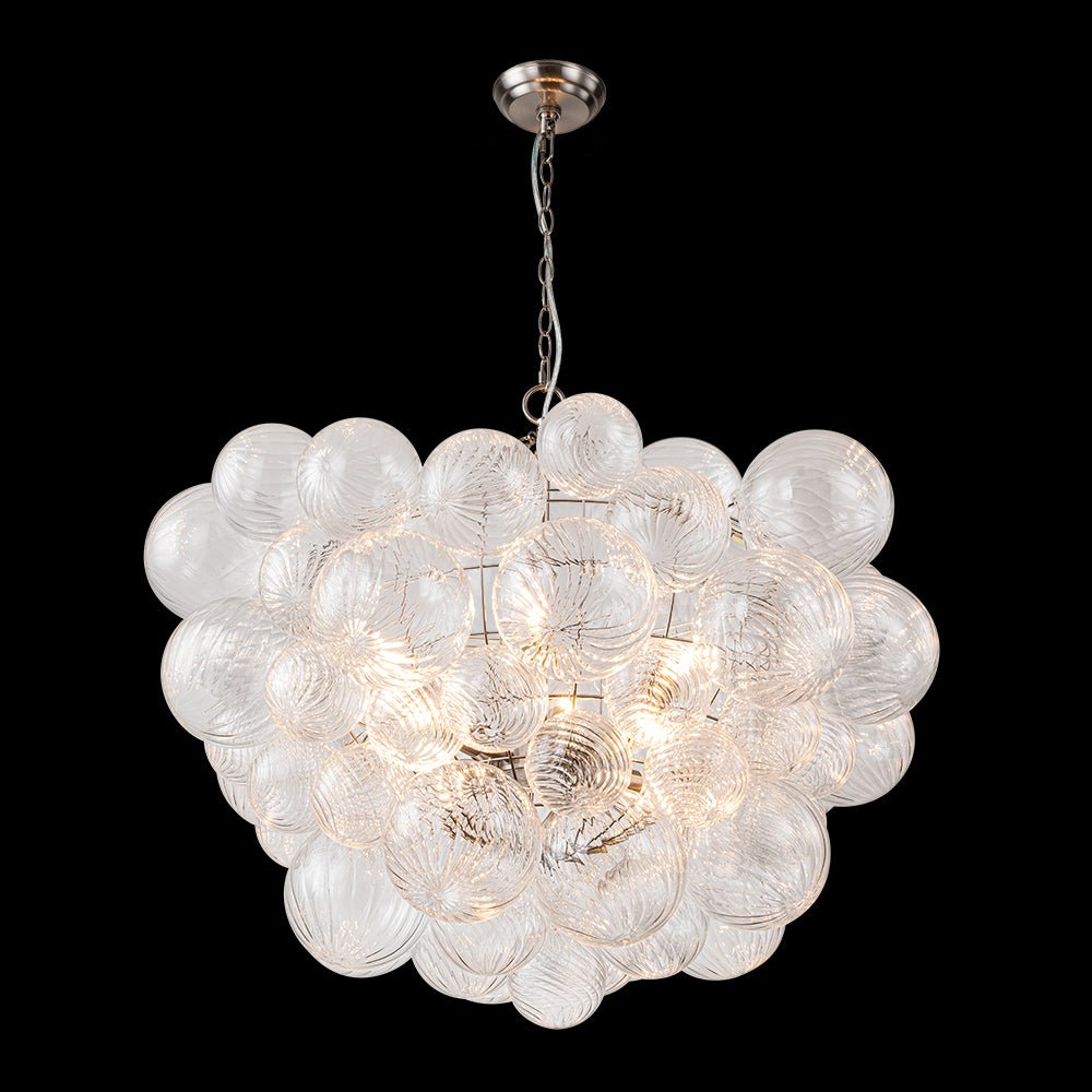 Stellia Bubble Art Brass Chandelier - Lamp Copper