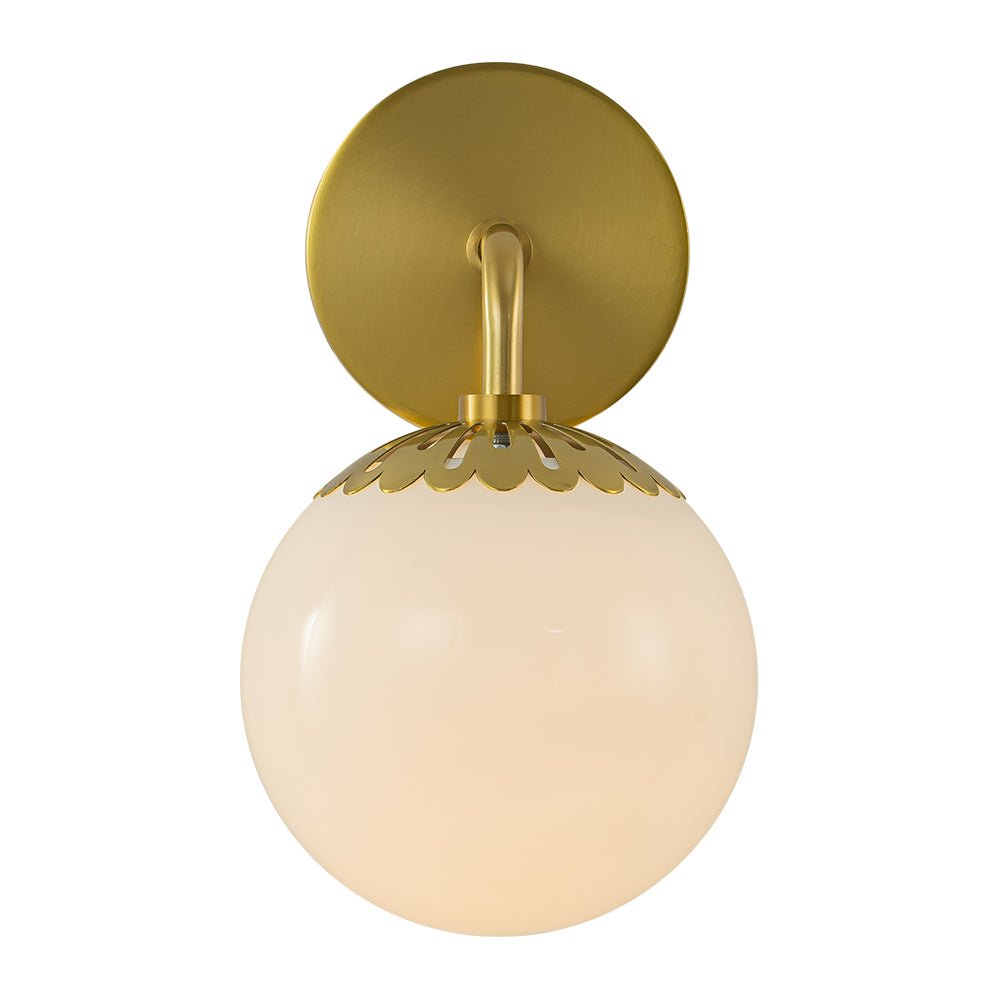 Himinuli Daisy Opal Glass Wall Lamp - Lamp Copper