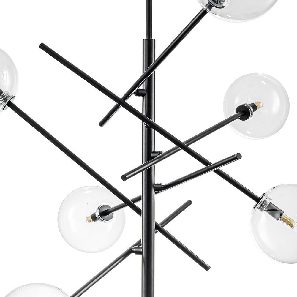 Glitre Celestial Sputnik Glass Chandelier - Lamp Copper