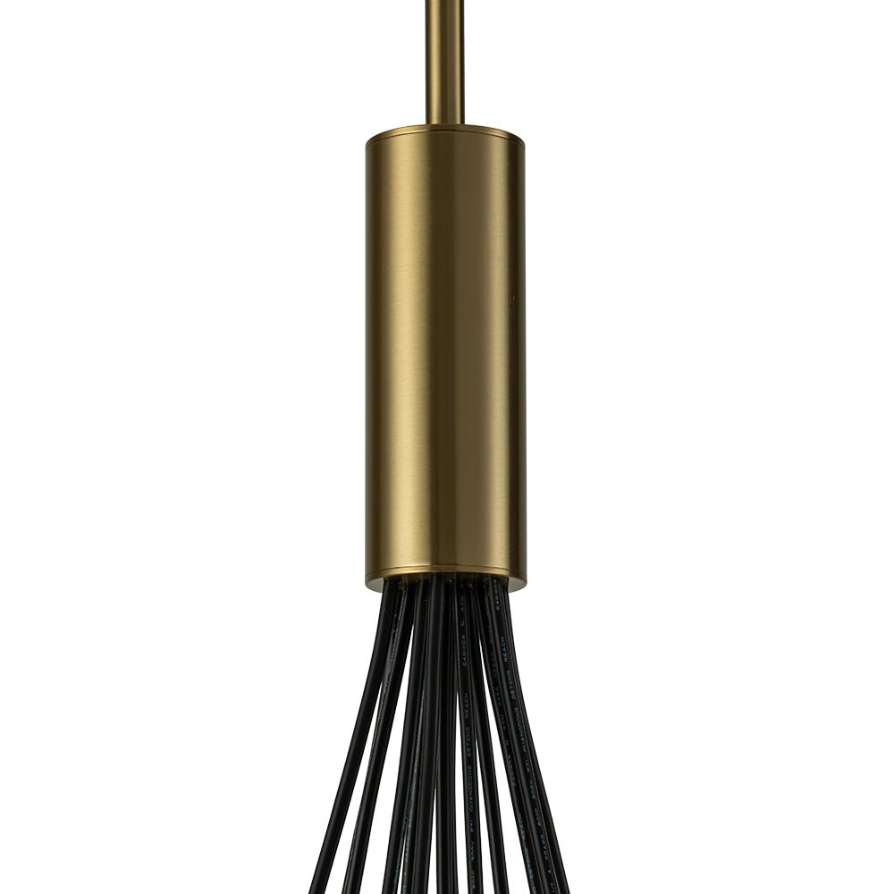 Mjuka Cloud Style Opal Glass Chandelier Pendant Light - Lamp Copper