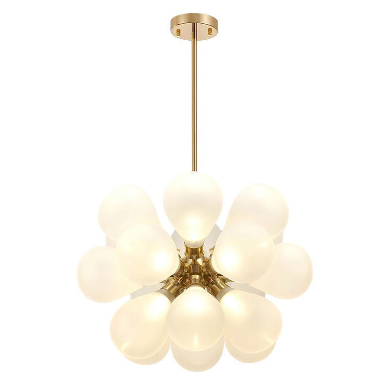 Jarnbrul Modern Glass Chandelier - Lamp Copper